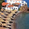 VLICHOS (PLAKES) beach & settlement in HYDRA