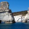 KLEFTIKO caves and beach in MILOS