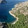 BISTI beach & anchorage in HYDRA