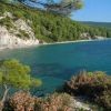 FTELIA (NERAKI), MEGALO PEFKO, EKATOPENINTARI beaches in SKOPELOS