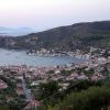 VATHY bay, port and capital town in ITHAKI