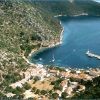 FRIKES harbour, village and beach in ITHAKI (ITHACA)